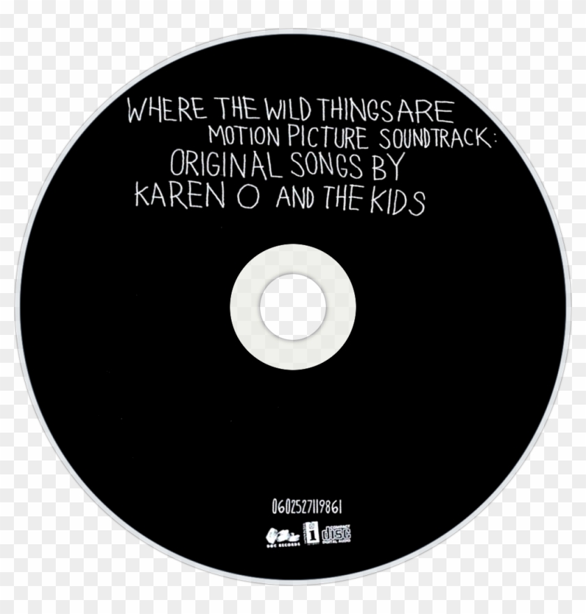 Karen O And The Kids Where The Wild Things Are Cd Disc - Cd Clipart #1733359