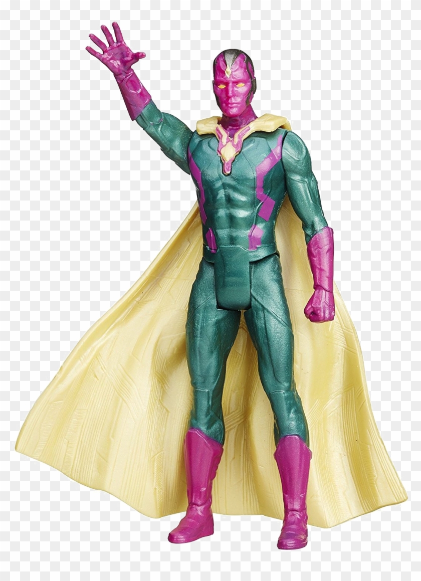 Marvel Vision Png High-quality Image - Marvel Vision Action Figure Clipart #1733387