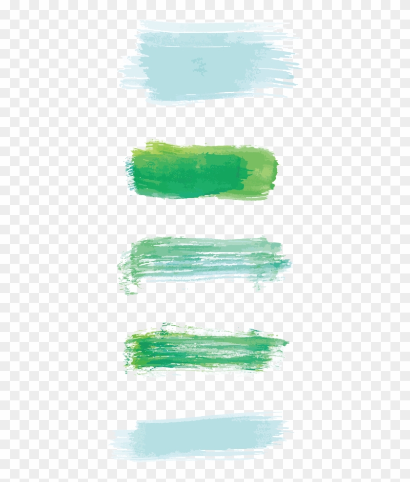 Colour Brush Stroke Png - Pastel Green Strokes Clipart@pikpng.com