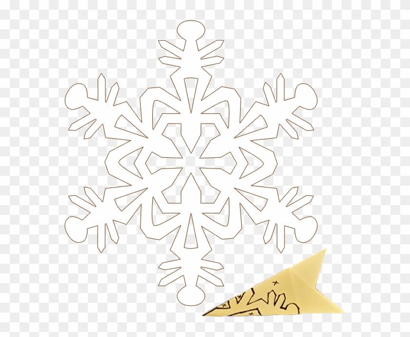Click Here To Download Snowflake With Clear Background - Snowflake Clipart #1733499