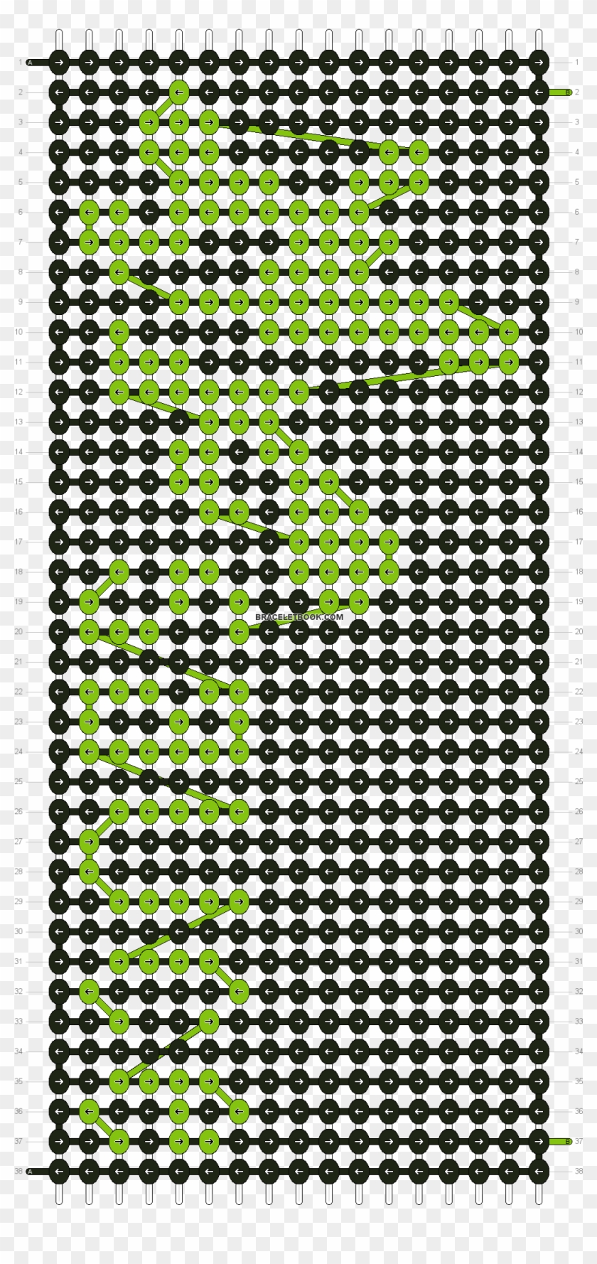 Png Download Preview Download Pattern Michael Stevens - Friendship Bracelet Pattern Stitch Clipart