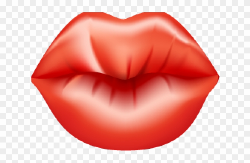 Lipstick Clipart Lipstick Kiss - Kiss Lips Icon - Png Download