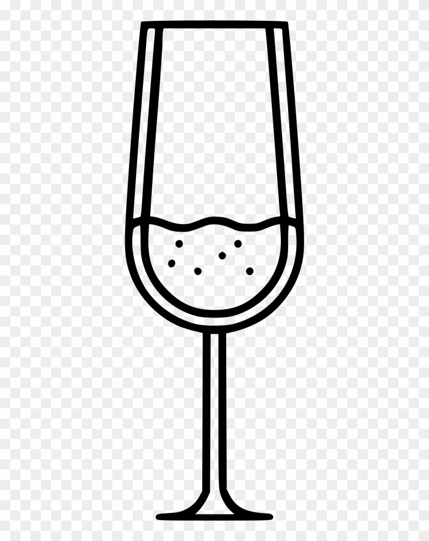 Champagne Glass Comments Clipart #1734204