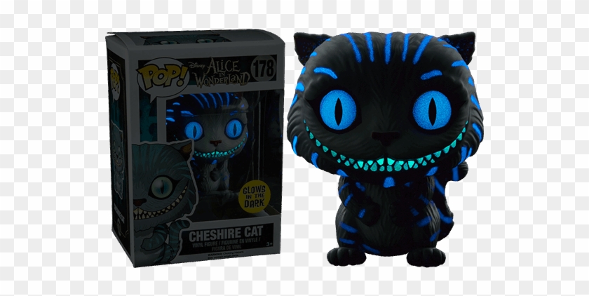 Alice In Wonderland - Funko Pop Cheshire Cat Glow In The Dark Clipart #1734488