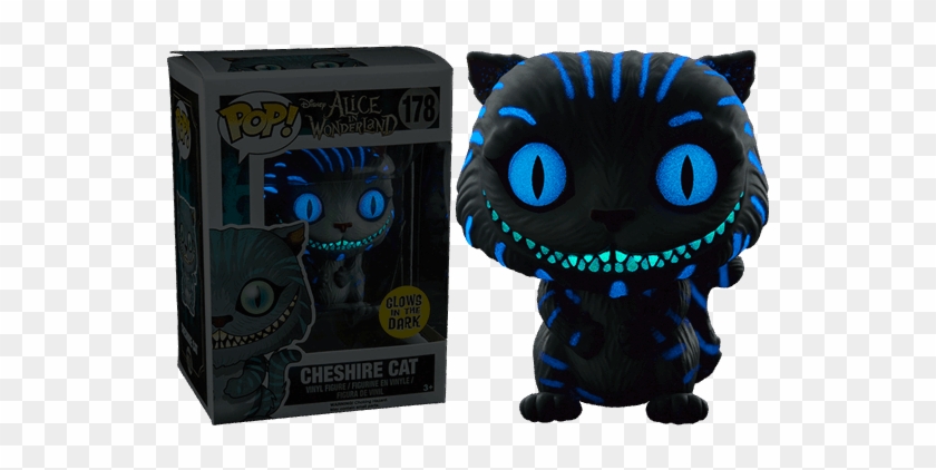 Alice In Wonderland - Funko Pop Cheshire Cat Glow In The Dark Clipart
