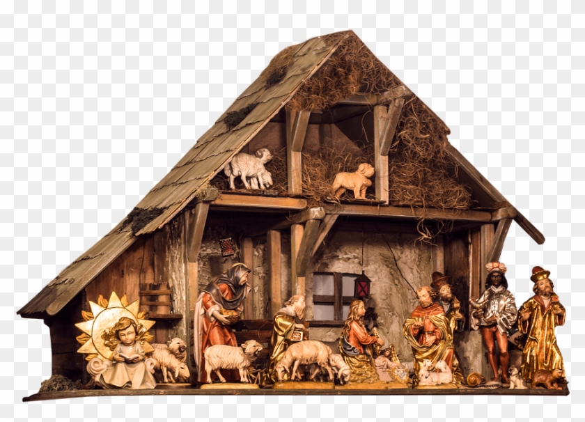 Christmas Crib Transparent Background Clipart #1735037