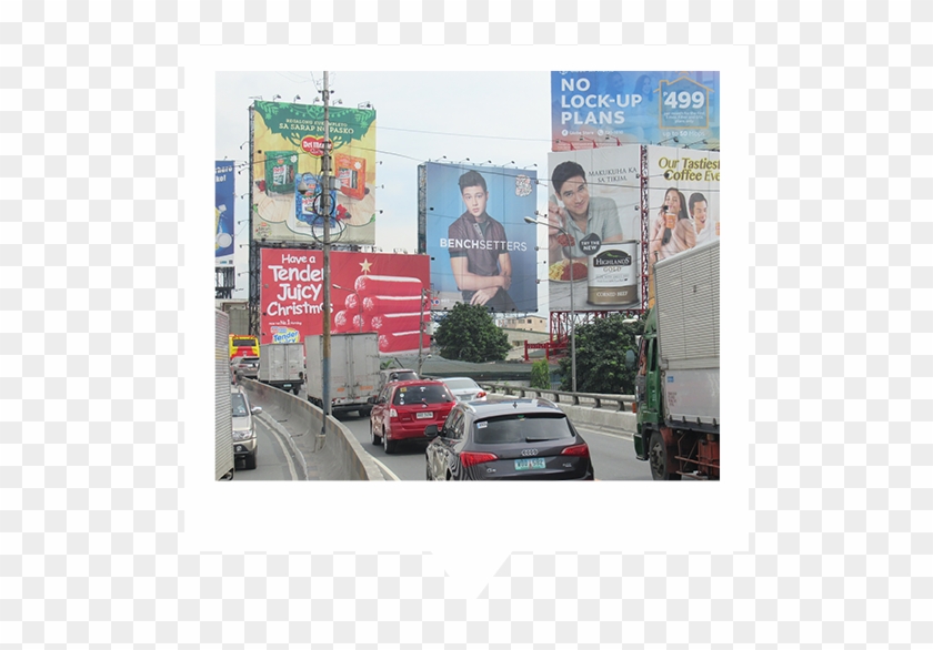 Billboard Signs In San Roque - Billboard Clipart #1735173