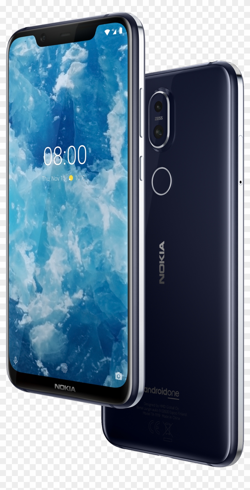 After Making A Comeback In The Smartphone World, Nokia - Nokia 8.1 Clipart