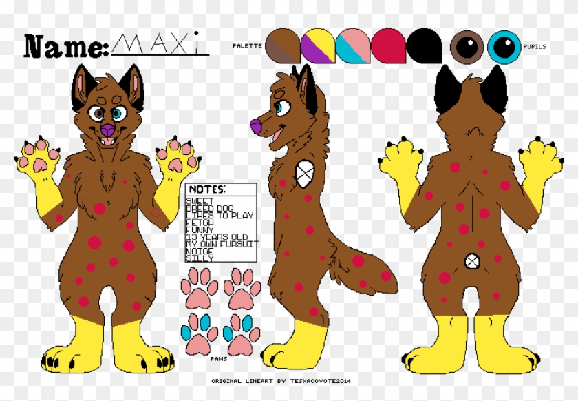 Maxi Furry - Free To Use Oc Bases Clipart