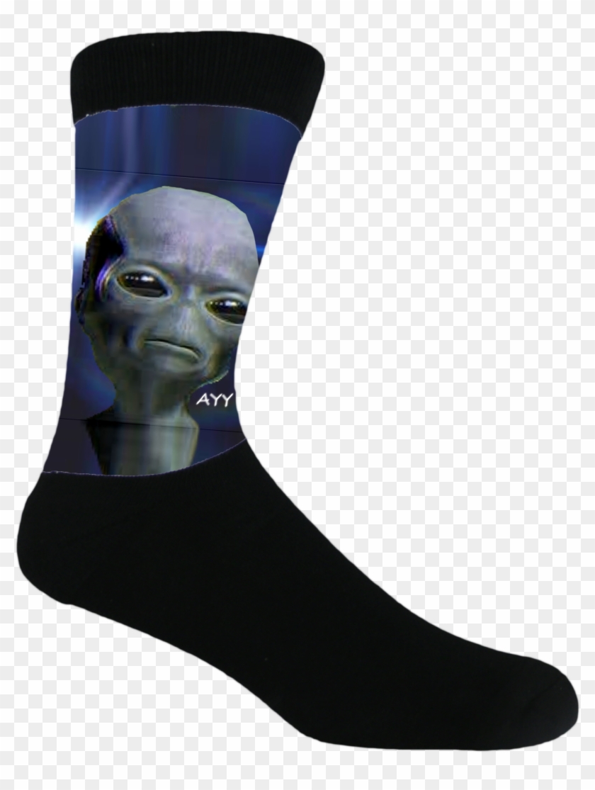 Ayy Lmao - Alien Face Clipart