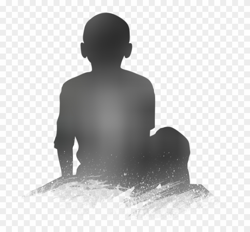 Boy - Silhouette Clipart #1736908