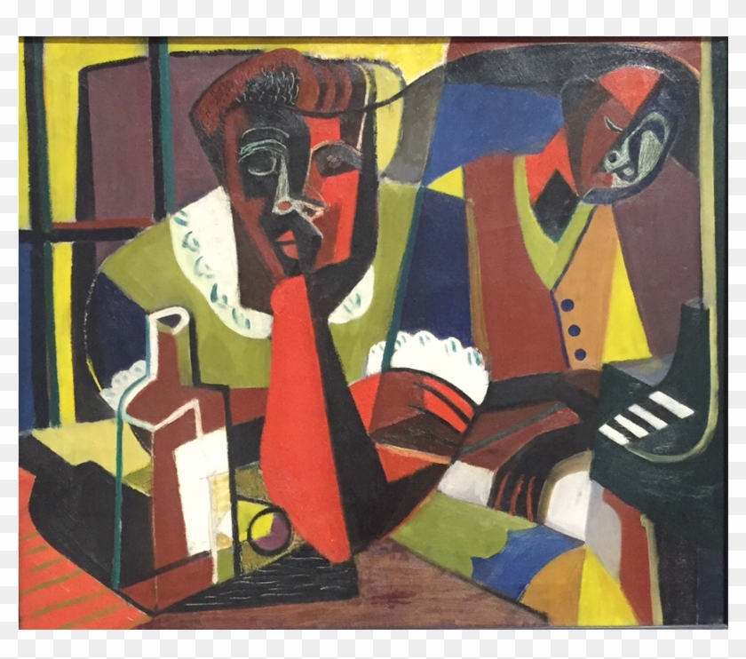 Untitled Couple Charles Henry Alston C 1945 50 - Artist Charles Henry Alston Clipart #1736952