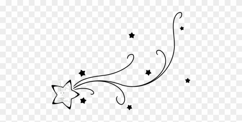 Png Falling Star - Cool Drawings Of Stars Clipart #1737043