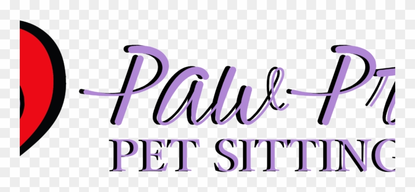 Paw Prints Dow Walking And Pet Sitting Services - Calligraphy Clipart