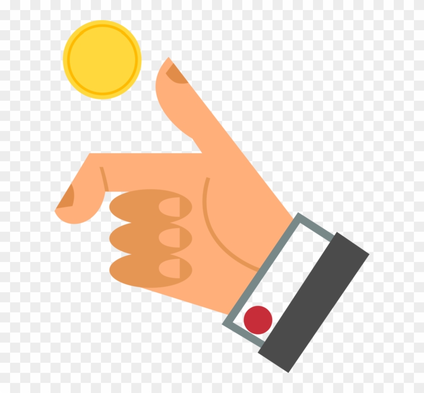 Coins Clipart Vector Png - Coin Flip Free Vector Transparent Png #1737154