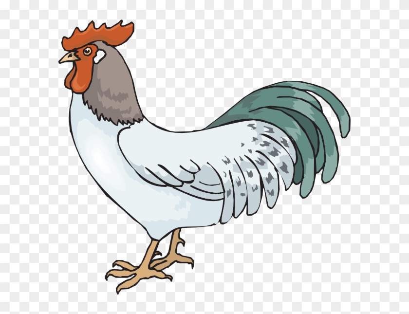 Cartoon Rooster Clipart Kid - Rooster Clipart Farm - Png Download #1737155
