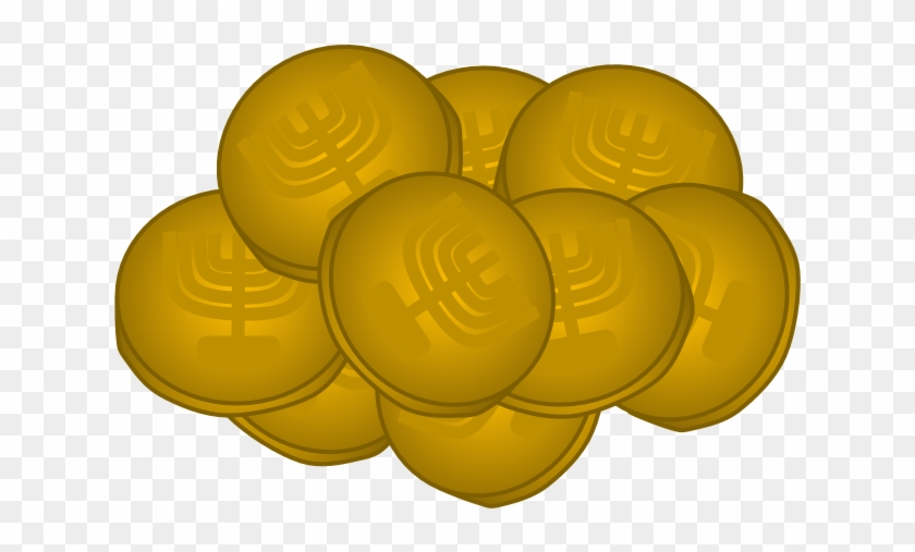 Gelt, Chocolate Coins - Circle Clipart