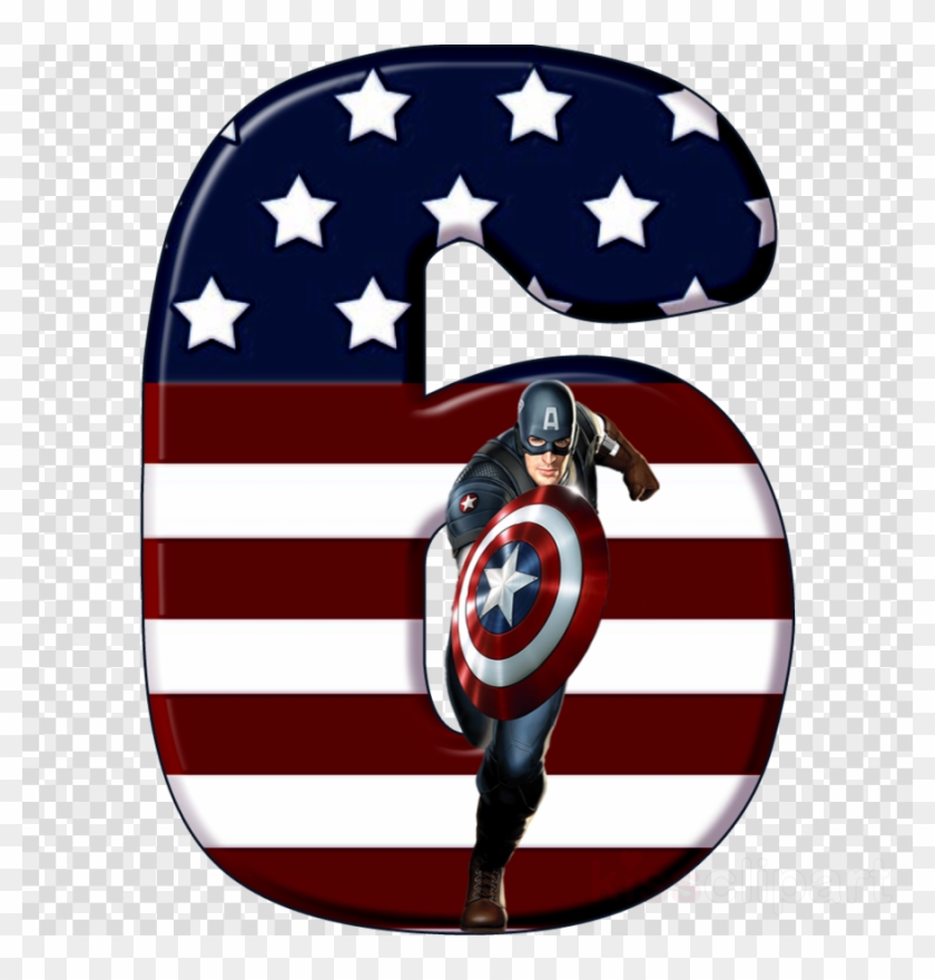 Download Alfabeto Capitão America Clipart Captain America - Png Download