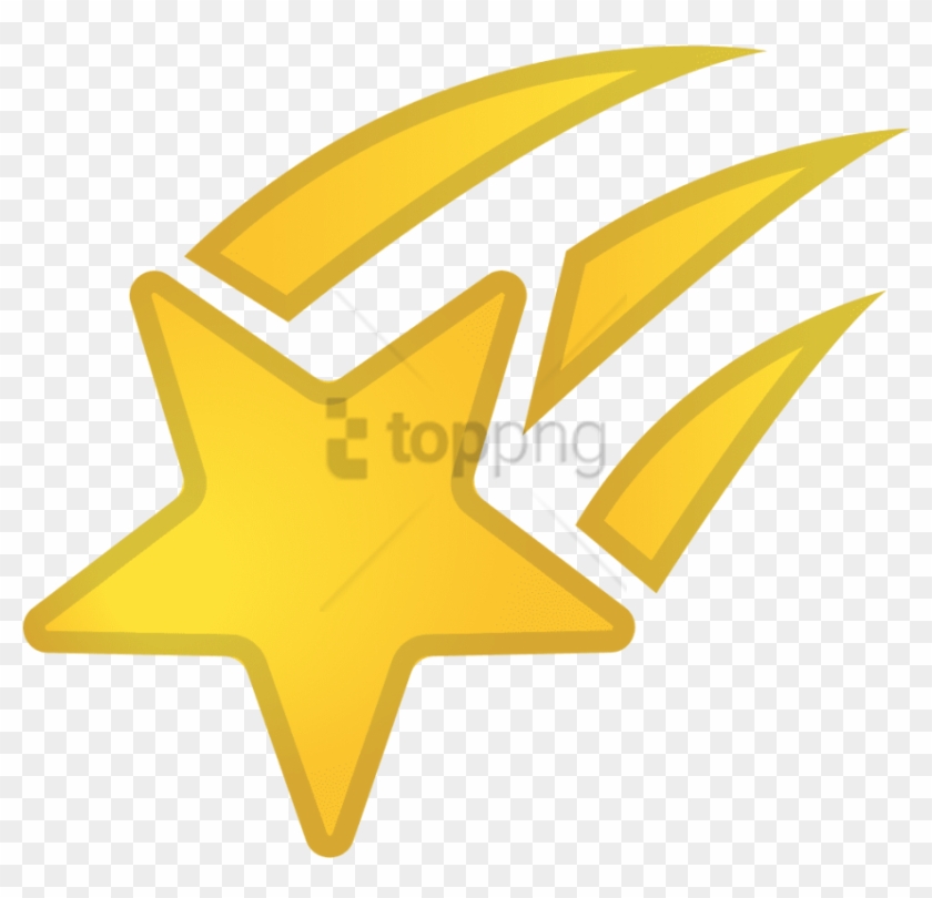 Free Png Shooting Star Icon - Shooting Star Emoji Clipart #1737975