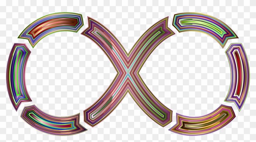 Segmented Arrows Stylish Big Image Png Ⓒ - Infinity Arrows Clipart #1738611