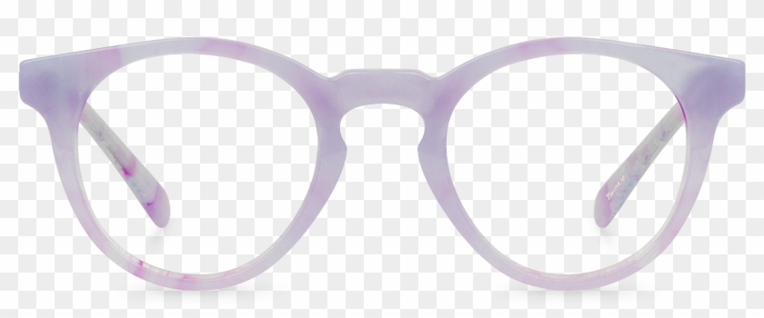 Twinkle Purple Front View - Glasses Clipart