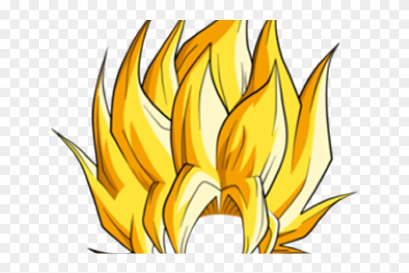 Hair Clipart Super Saiyan - Son Goku Hair Png Transparent Png