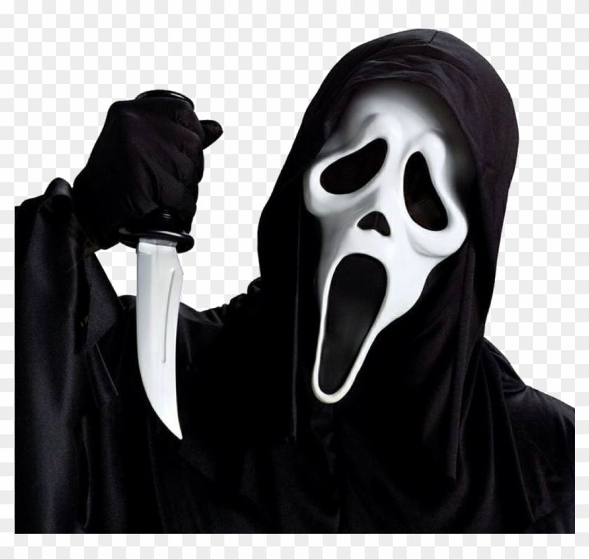 Scream Sticker - Ghostface Mask Clipart