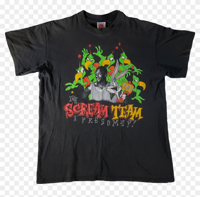 Nike Micheal Jordan Scream - Active Shirt Clipart