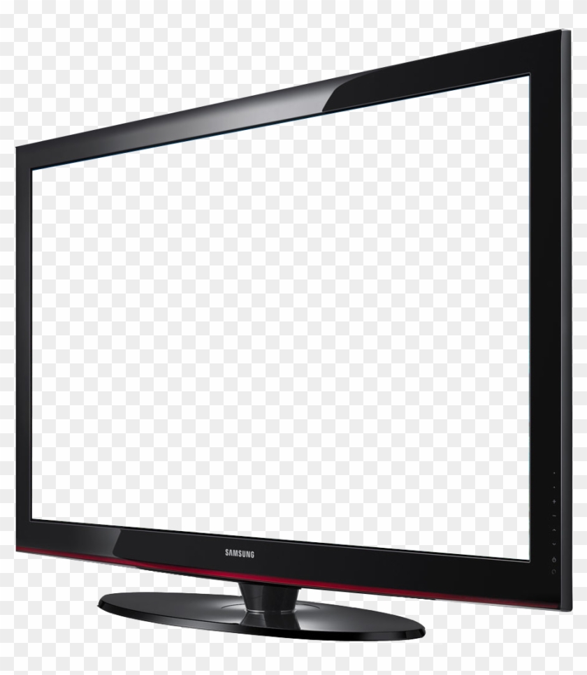Flat Screen Tv Icon Flat - Led-backlit Lcd Display Clipart #1739505