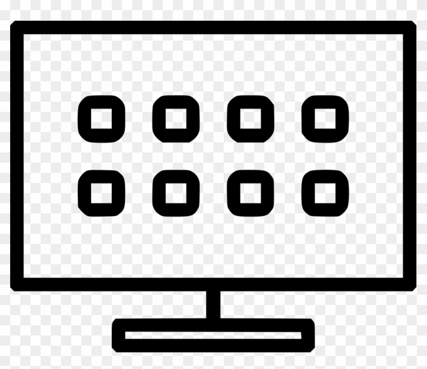 Png File - Smart Tv Png Icon Clipart