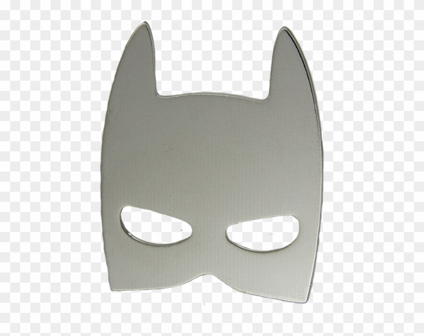 Batman Mask Pin, Silver - Face Mask Clipart #1739648