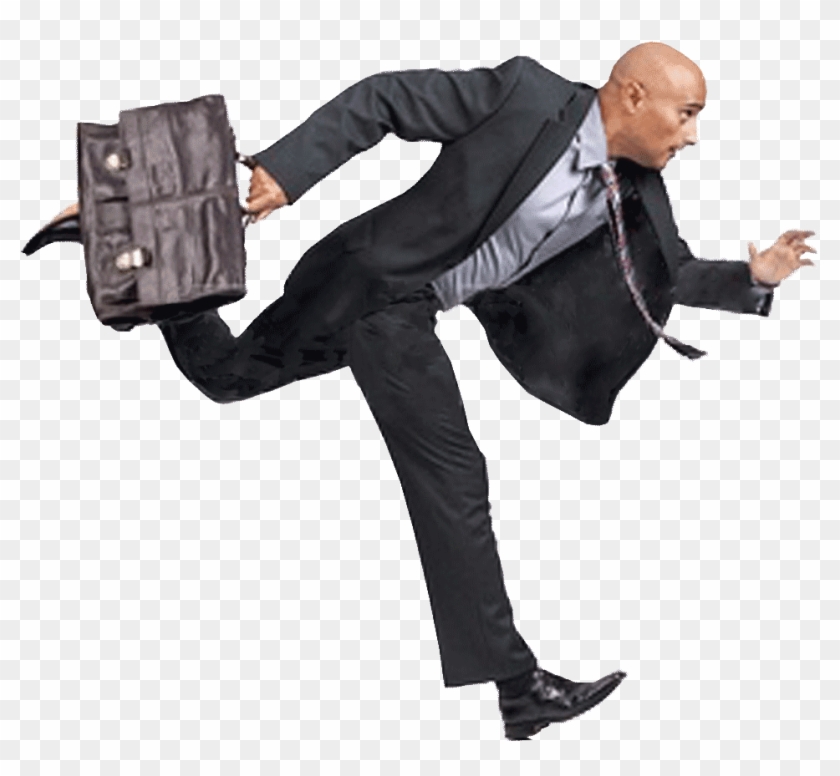 1073 X 931 8 - Man With Briefcase Png Clipart