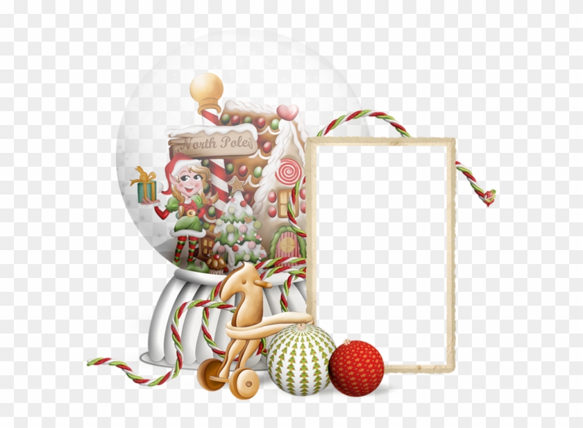 Christmas Border, Christmas Frames, Xmas, Borders And - Christmas Snow Globe Frame Png Clipart