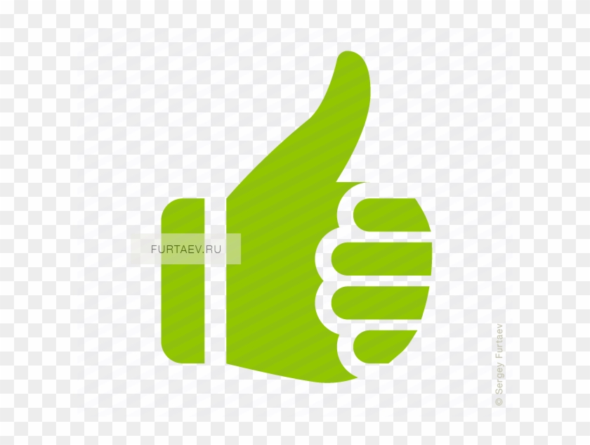 Thumb Of Thumbsup Approval - Thumbs Up Down Icon Clipart #1740232