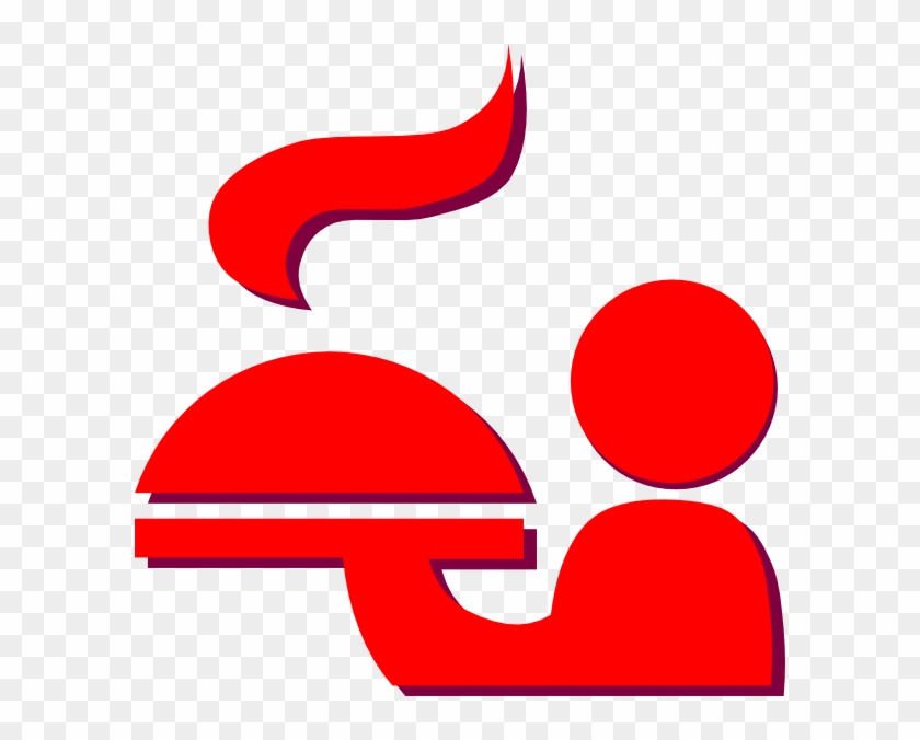 Picture Black And White Stock Restaurant No Border - Food Icon Png Red Clipart #1740370