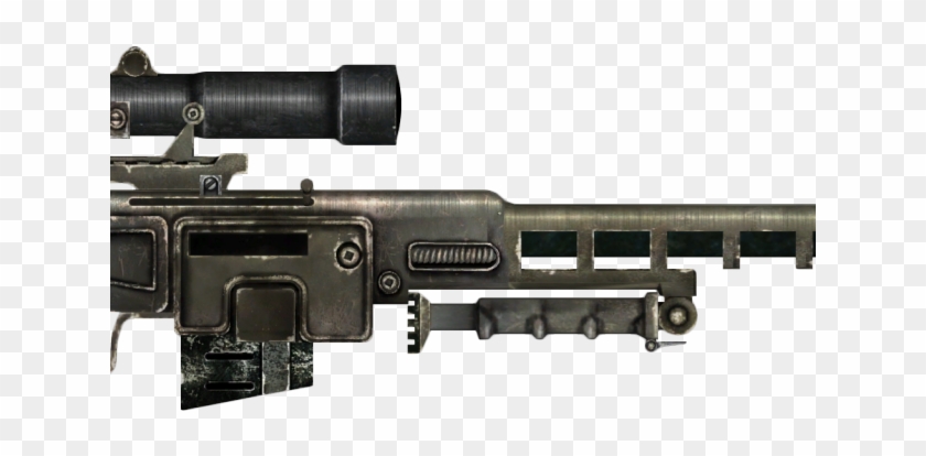 Drawn Snipers Sniper Rifle - Fallout 3 Sniper Rifle Clipart #1740546