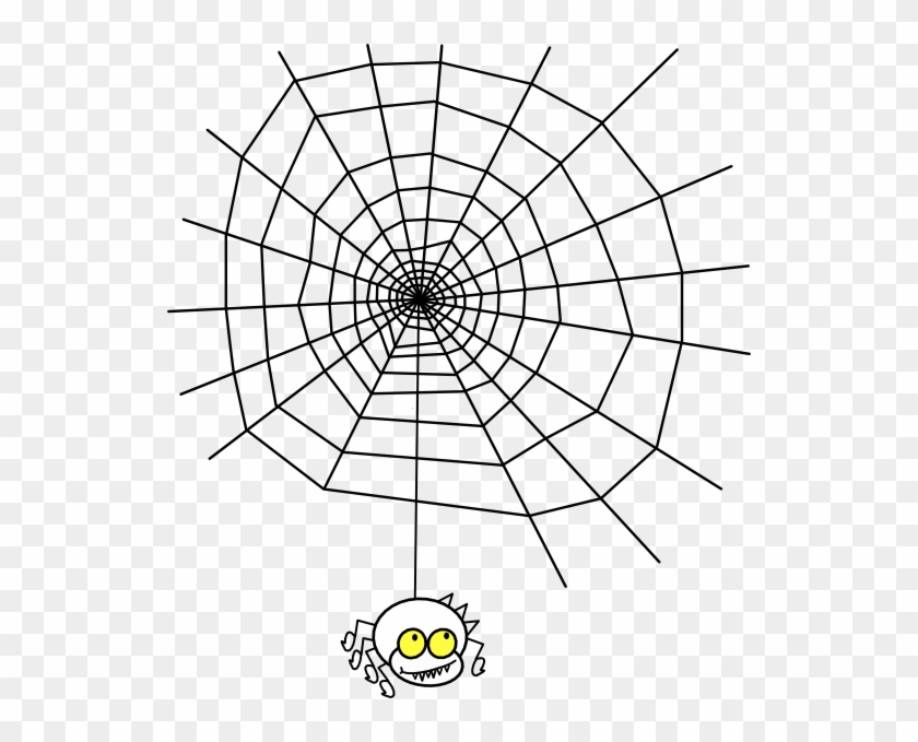 Graphic Panda Free Images Spiderwebborderclipart - Spider Web Clip Art - Png Download #1740891