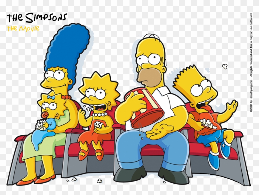 The Simpsons Transparent Png - Simpsons At The Movies Clipart #1740936