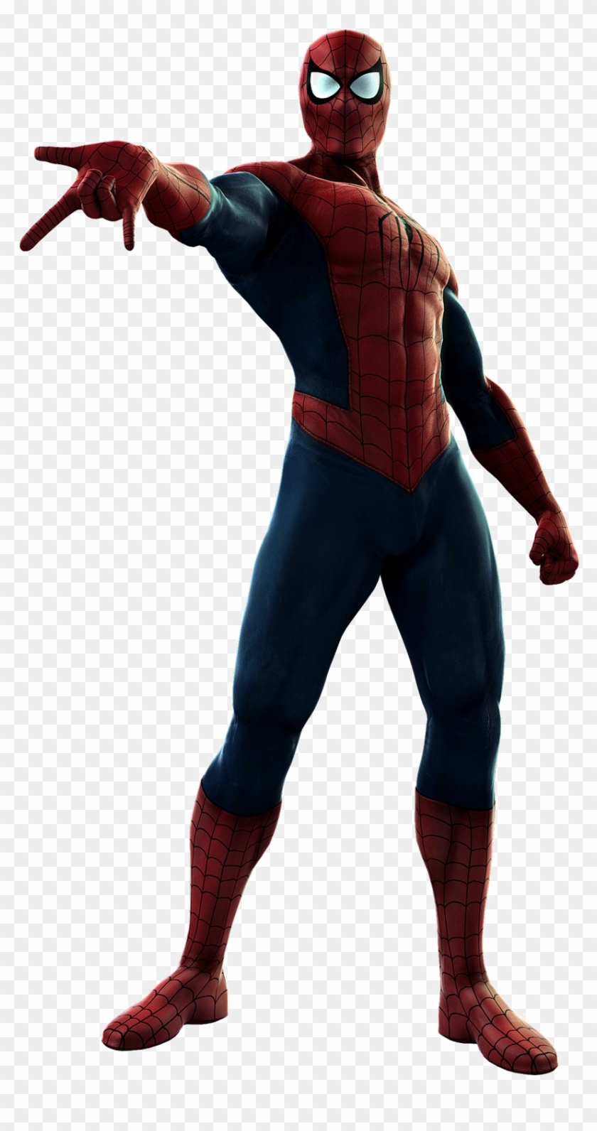 Spider-man Standing Png Image With Transparent Background - Spiderman Marvel Ultimate Alliance Clipart #1740955