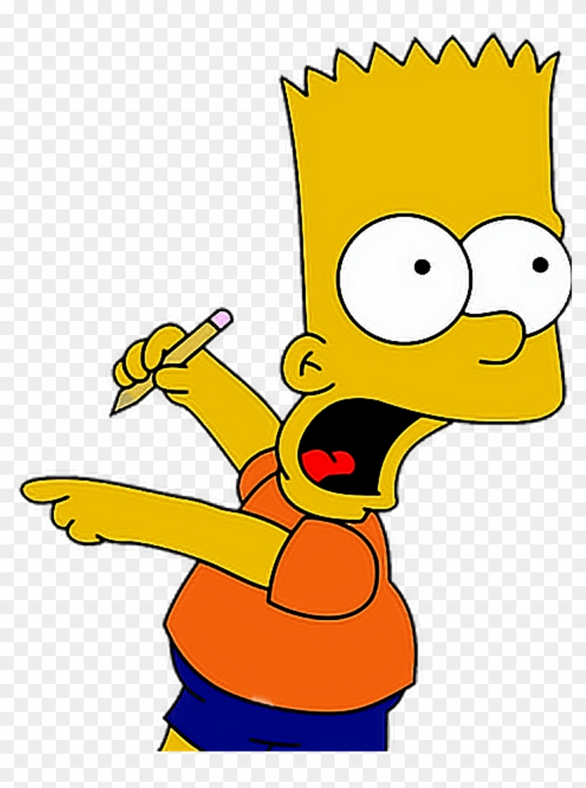 #simpsons #cartoon #yellow #png #stickers #swag #supreme - Bart Simpson Png Clipart #1741036