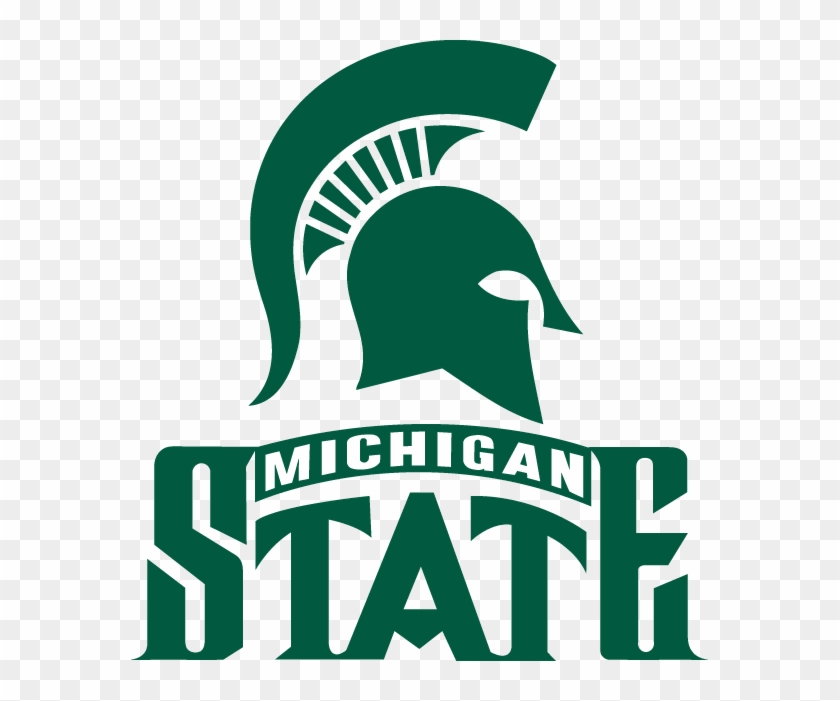 Michigan State University - Michigan State College Football Logo Clipart #1741199