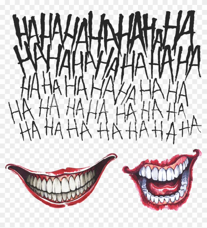 Joker Tattoo Kit - Suicide Squad Joker Hand Tattoo Clipart