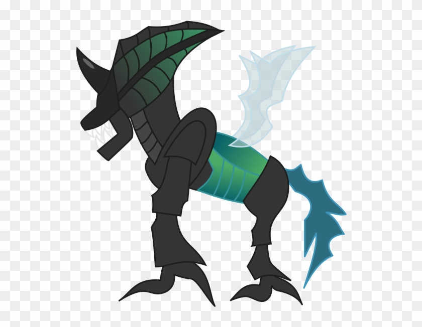 Frannis, Changeling, Original Species, Safe, Simple - Xenomorph Changeling Mlp Clipart #1741904