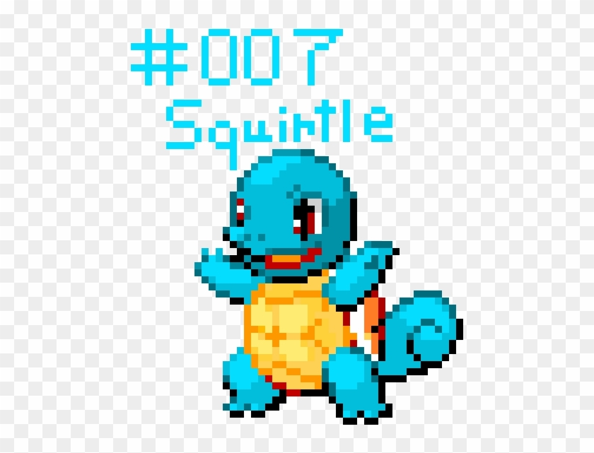 Squirtle - Pokemon Squirtle Pixel Gif Clipart