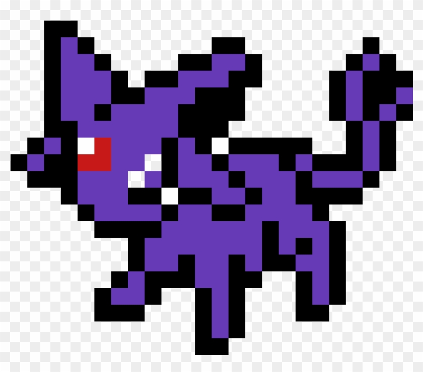 Espeon - Easy Espeon Pixel Art Clipart