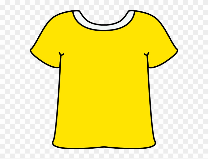 Banner Library Clip Art Images Yellow Tshirt With A - Yellow And White Tshirt - Png Download #1742950