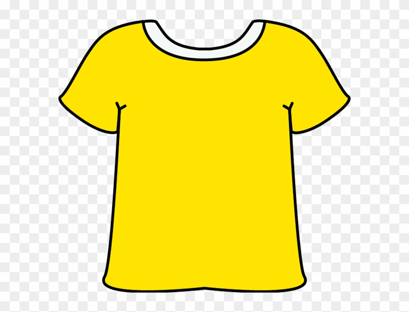 Banner Library Clip Art Images Yellow Tshirt With A - Yellow And White Tshirt - Png Download