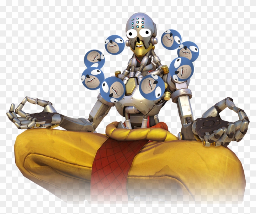 846 X 668 4 - Zenyatta Overwatch Clipart #1742998