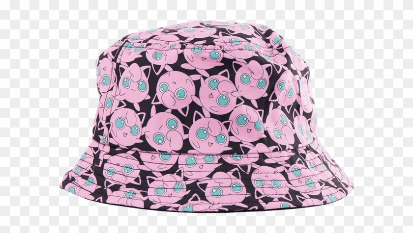 Jigglypuff Bucket Hat - Pokemon Bucket Hat Clipart