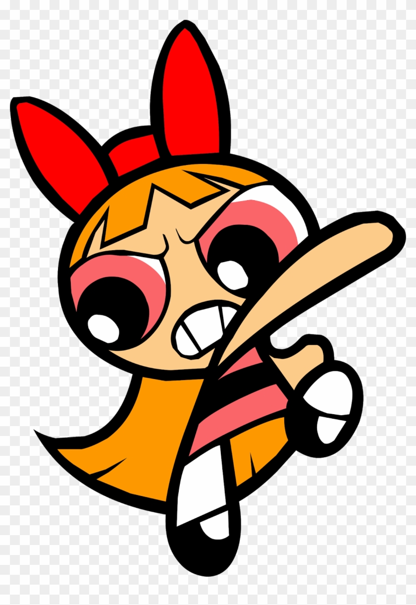 Powerpuff Girls Blossom Cartoon - Powerpuff Girls Blossom Transparent Clipart
